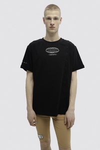Black T-shirt CHOICE for JOY - RDNT