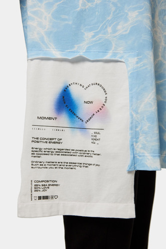 Water T-shirt the MOMENT is NOW